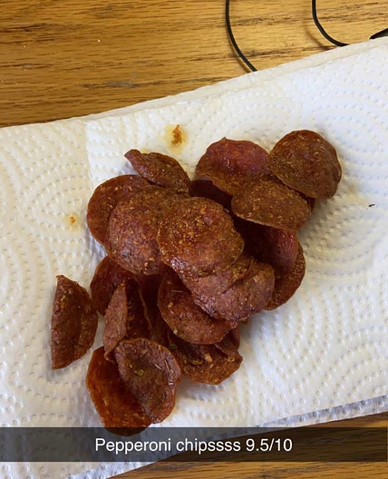 Pepperoni chips 
