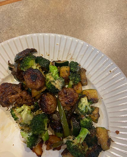 Italian Sausage Stir Fry 