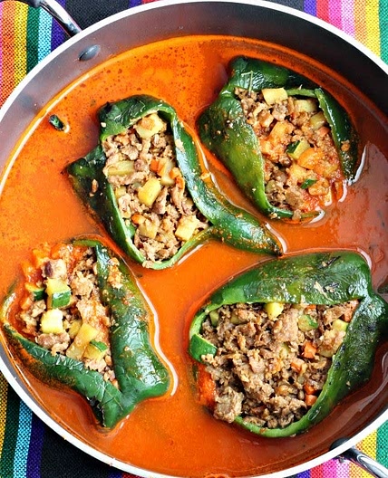 Chile de picadillo