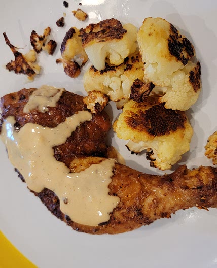 Alabama "Style" White BBQ Sauce with an Applewood Smoked Chicken