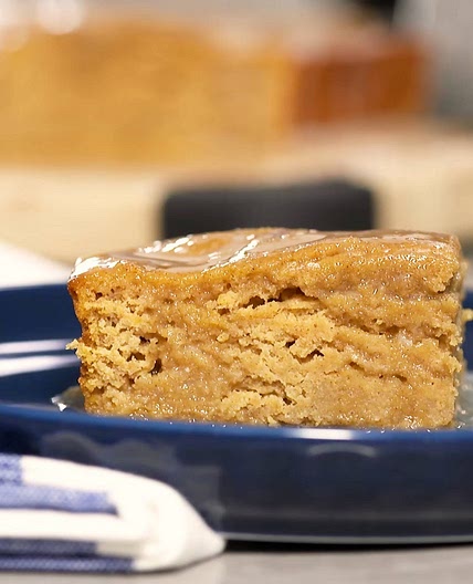 Sweet Potato Cake with Ginger Milk Glaze