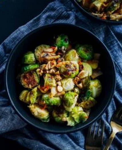 Kimchi Brussels Sprouts