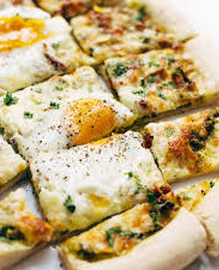 Coconut Flour Breakfast Pizza