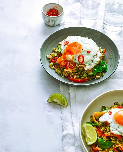Thai-style broccoli fried rice