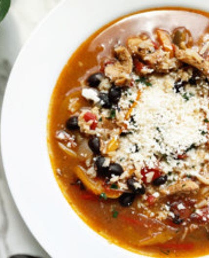 Chicken Fajita Soup