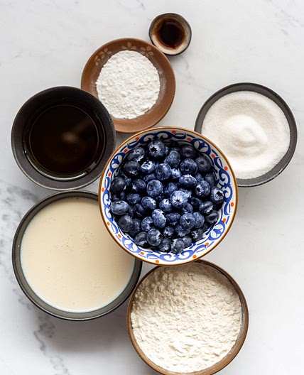 Vegan Blueberry Muffins