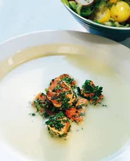 Potatis- och purjolökssoppa