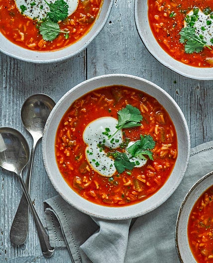 Spicy tomato soup