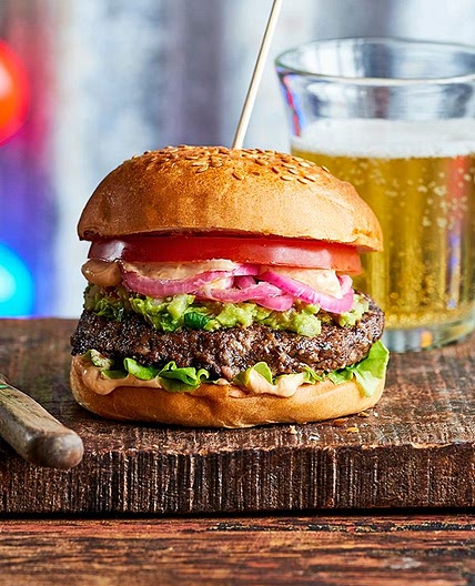 Vegan black bean burgers