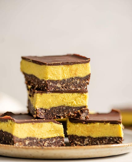 No-Bake Vegan Nanaimo Bars