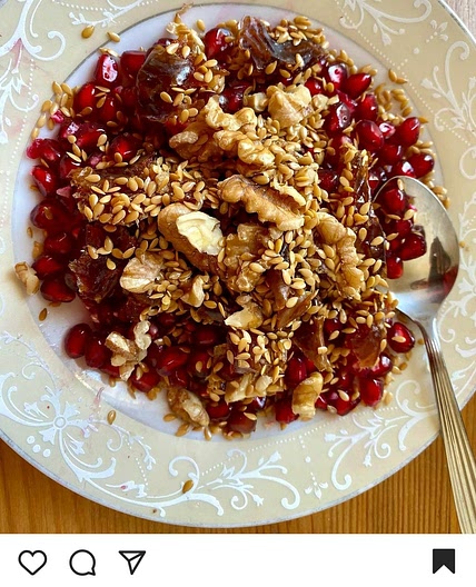 Anti Inflammatory evening snack or mid morning food