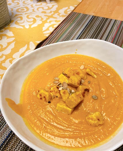 Sweet potato soup 