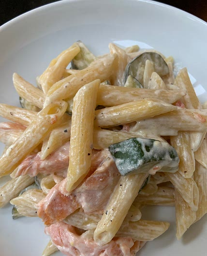 Smoked Salmon Pasta Penne