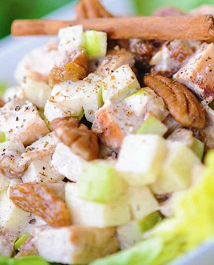 Amazing Apple Cinnamon Chicken Salad