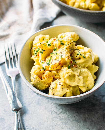 Protein Cauliflower mac & cheese