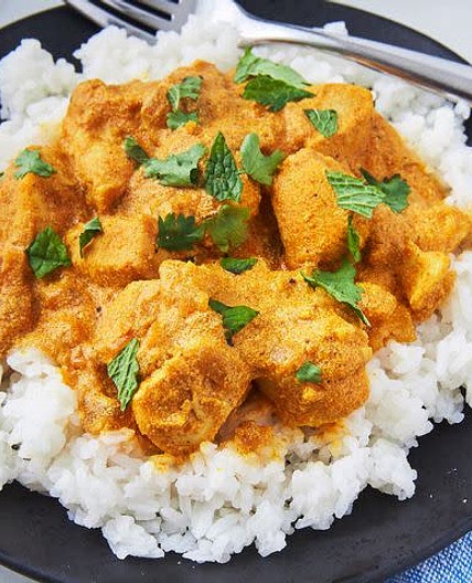 Curry Chicken & Rice