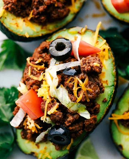 Taco Stuffed Avocados