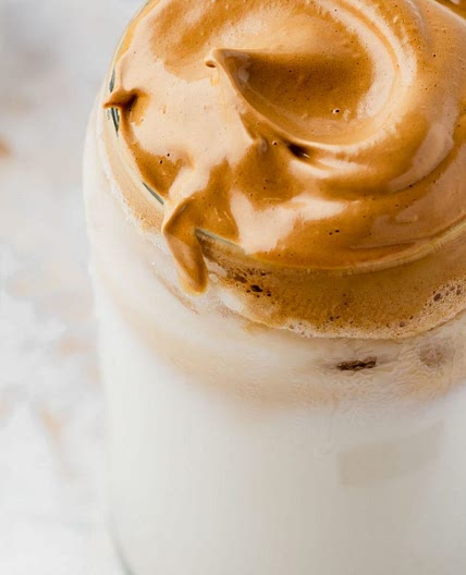 Homemade Iced Mocha Dalgona Coffee | Vegan | Gluten-Free