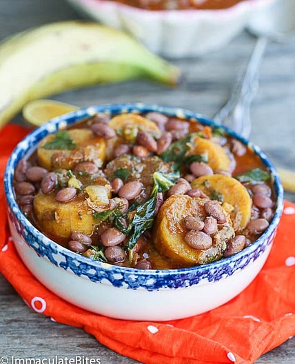 Plantains and Beans
