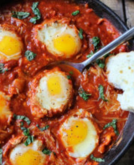 Eggs in Hell (Shakshuka)