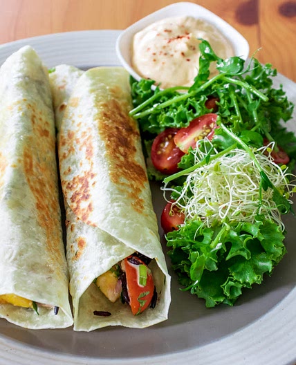 Black Riceberry & Mango Wrap