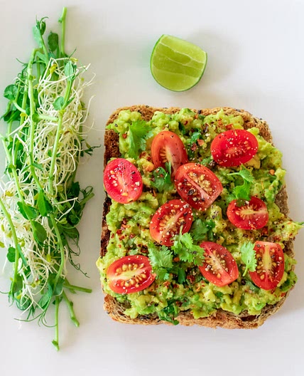 Avocado & Tomato On Toast