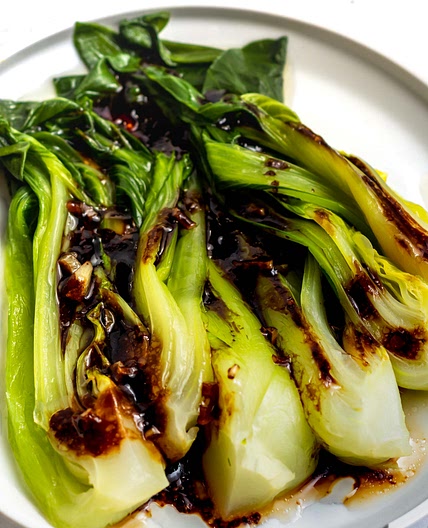 Garlic Baby Bok Choy