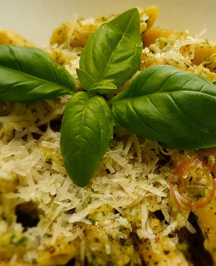 Creamy Pesto Penne Pasta
