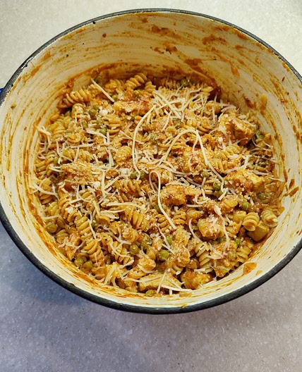Chicken Pasta with Marinara