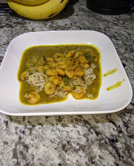 Carribean Curried Shrimp