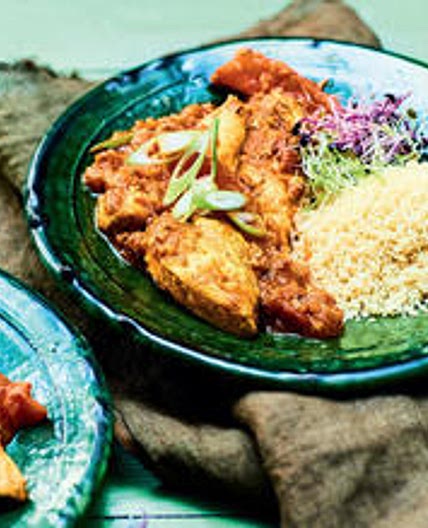 Poulet façon tajine
