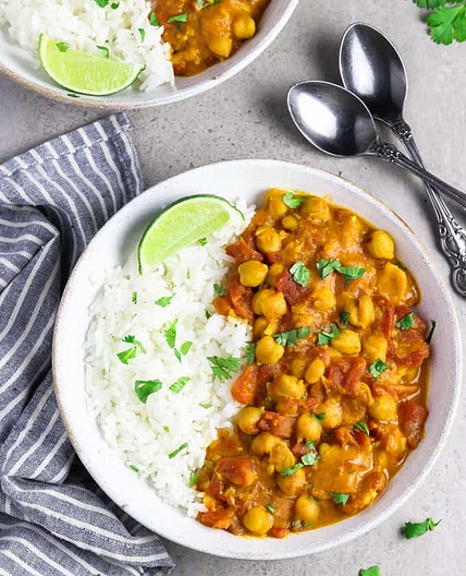 Easy Vegan Chickpea Curry