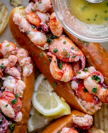 Warm and Buttery Lobster Rolls