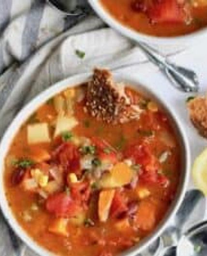 The Yummiest Vegetable Soup