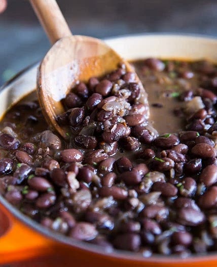 Hot Black Beans