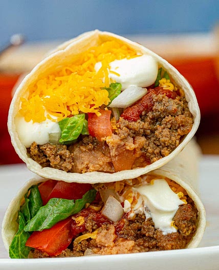 Taco Bell Burrito Supreme (Copycat)