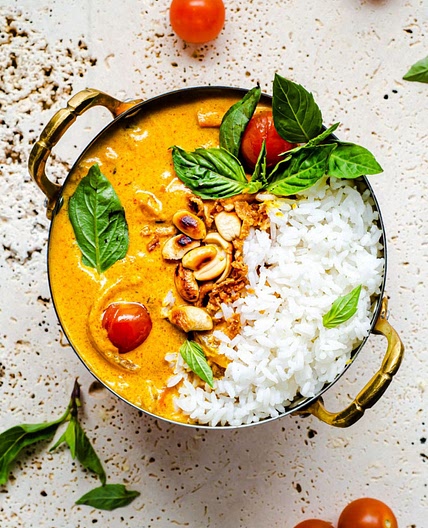 Tomato Coconut Curry