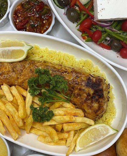 Cajun fried hake