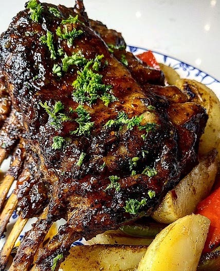 Roasted Rack of Lamb 