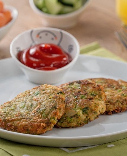 Tortitas de Brócoli con Queso
