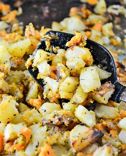 Simple Vegan Breakfast Hash