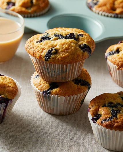 Moist and Delicious Blueberry Muffins