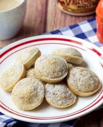 Maple Bacon Pancake Poppers