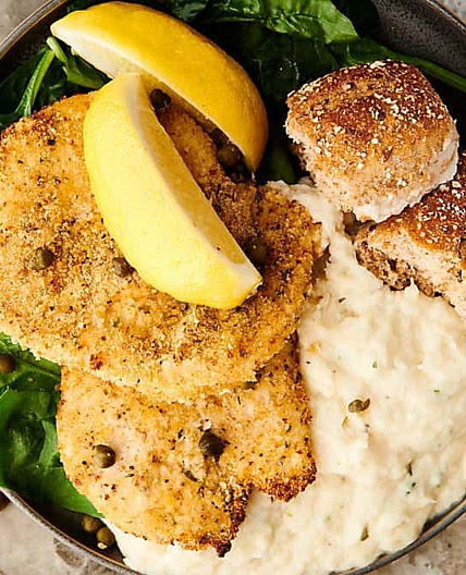 Air Fryer Chicken Piccata