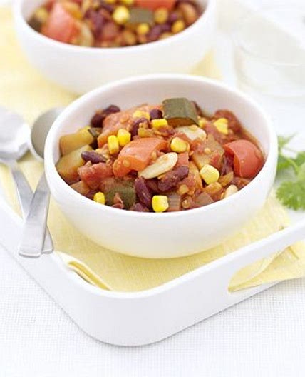 Vegetable & bean chilli