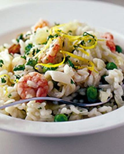 Easiest ever seafood risotto