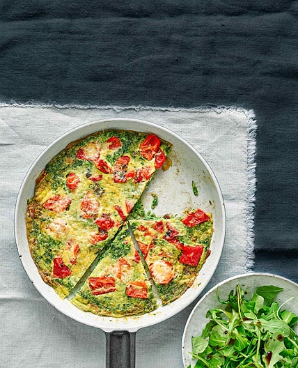 Green frittata