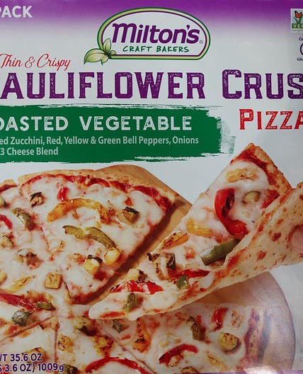 Cauliflower Pizza with Veggies