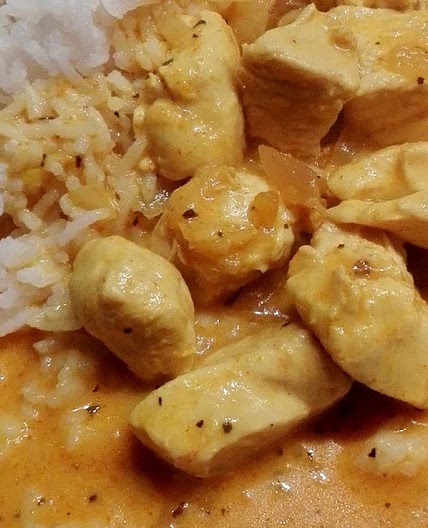 Einfaches Hähnchen-Curry