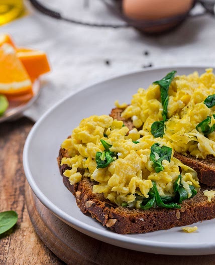 Scrambled Egg Toast
